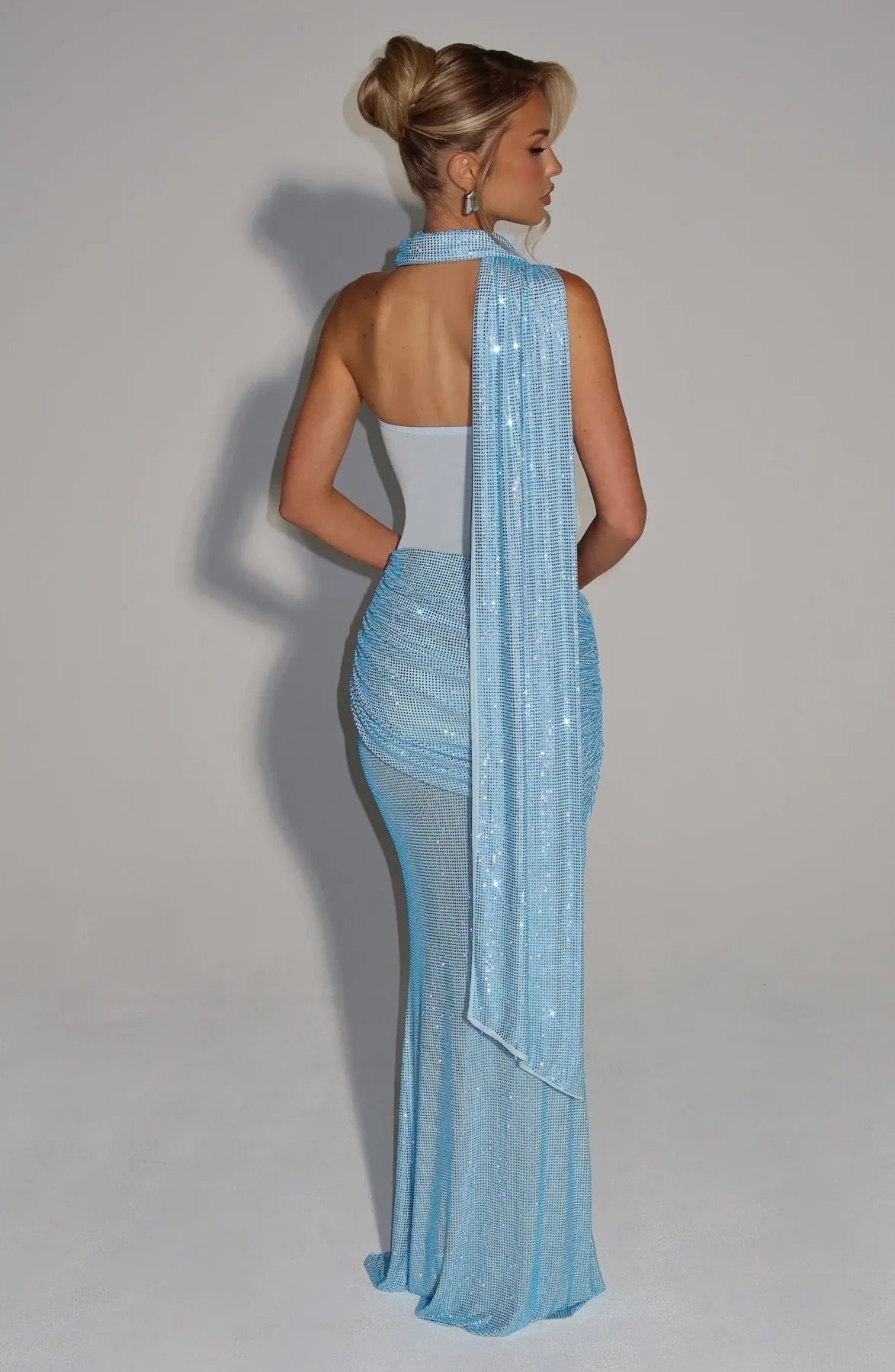 ROBE MAXI KAILANI - AQUA