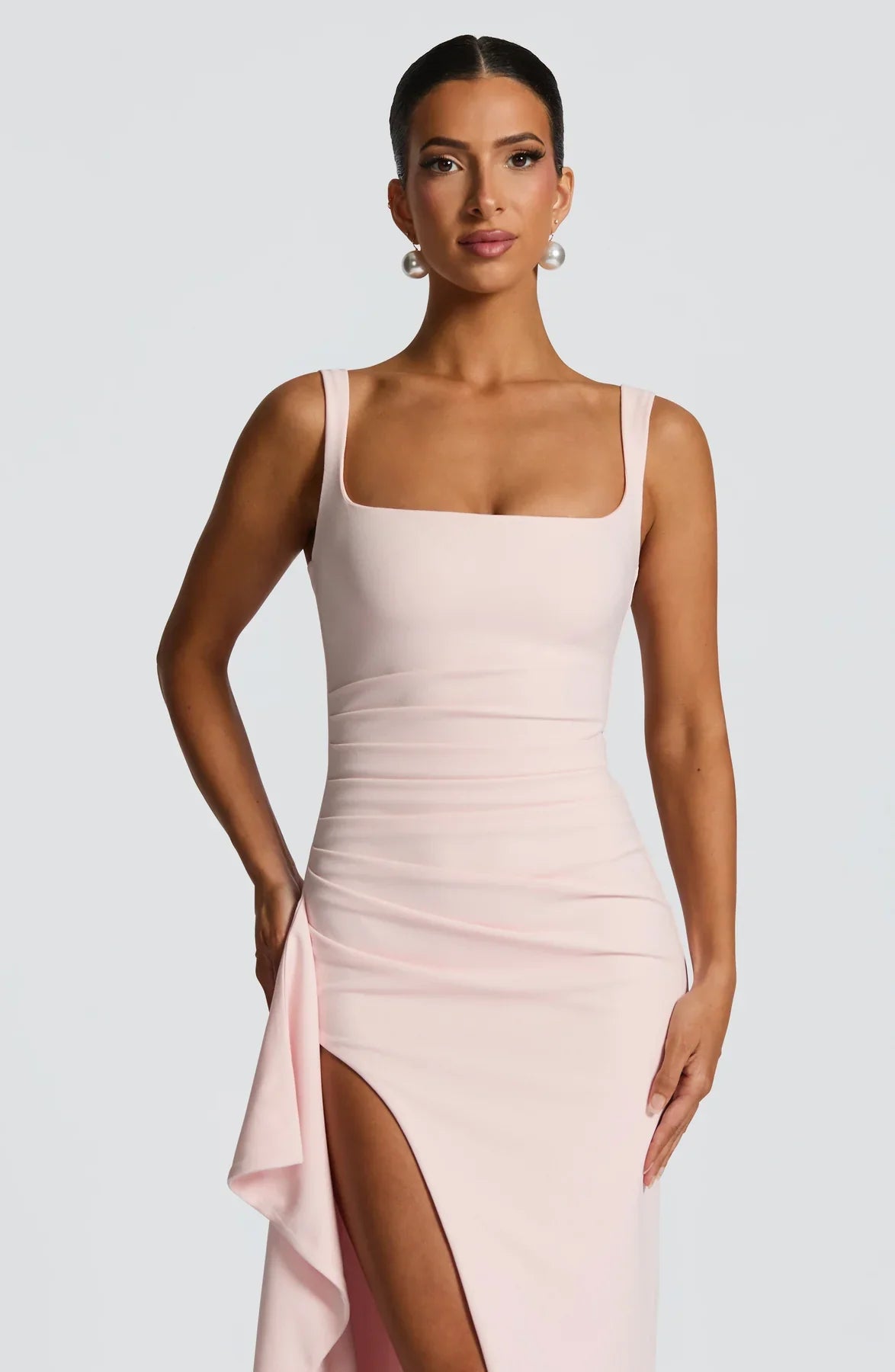 ROBE MAXI KATANA - ROSE
